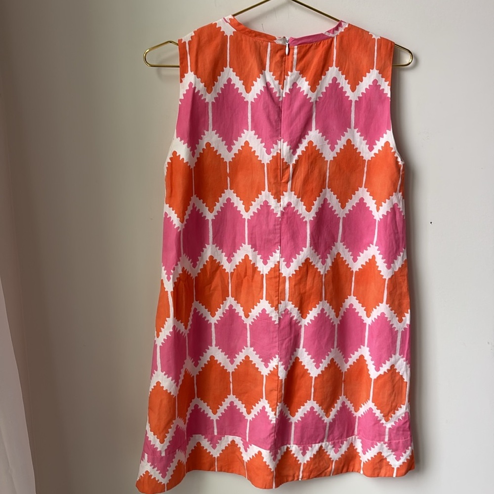 Roberta Roller Rabbit Diamond Pattern Shift Dress… - image 2